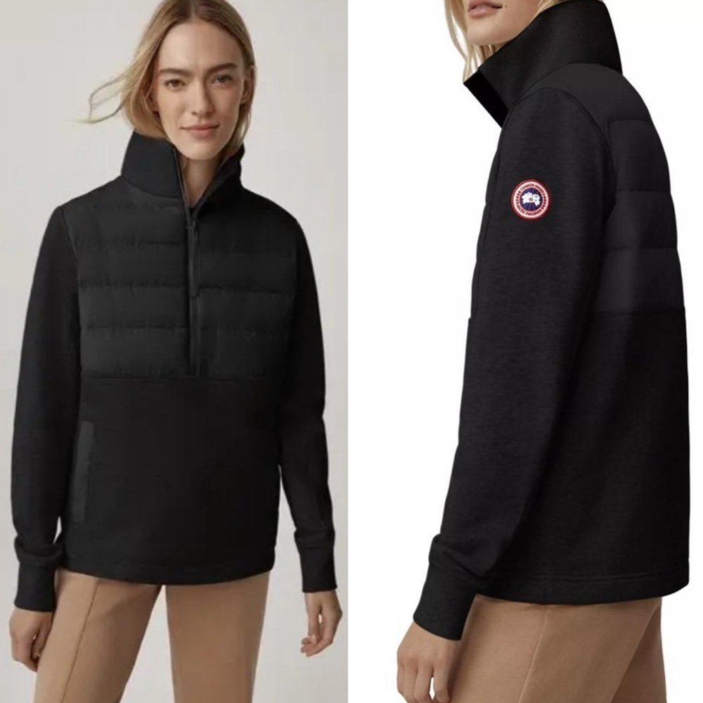 Canada Goose Hybridge Muskoka Pullover Black L NWT